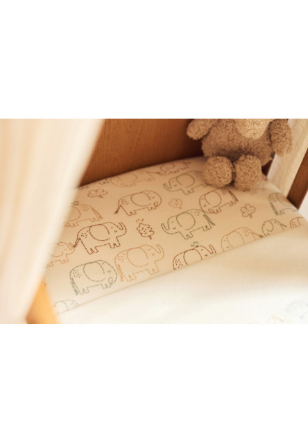 Napínacia plachta 40/50 x 80/90 cm Elephant Tales