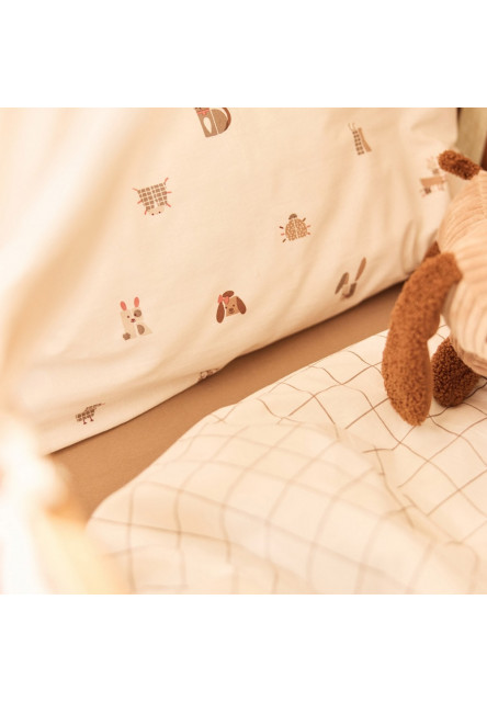 Napínacia plachta 120x60 cm Milky Coffee