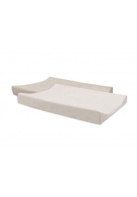 Poťah na prebaľovaciu podložku 50x70cm 2 ks froté Oatmeal/Sand