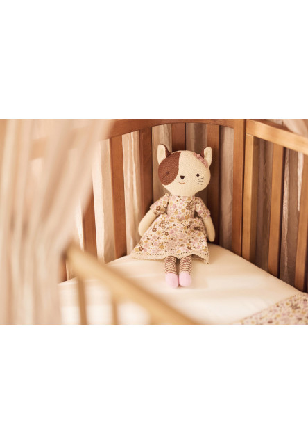 Napínacia plachta 140/150 x 70/75 cm 2 ks Oatmeal/Sand