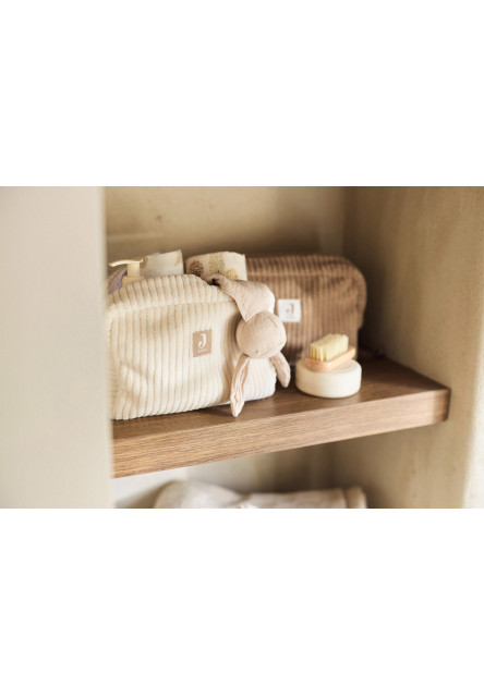 Toaletná taška Cloudy Rib Oatmeal