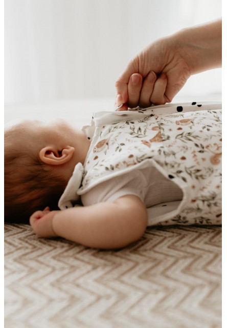 Spací pytel Sleepee Grow Up Ivory Forest