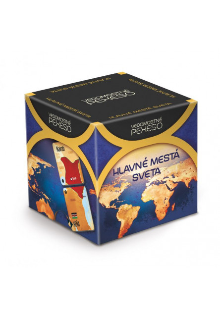 Vedomostné pexeso - Hlavné mestá sveta