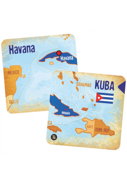 Vedomostné pexeso - Hlavné mestá sveta