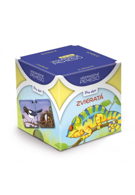 Vedomostné pexeso pre deti - Zvieratá