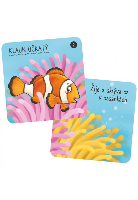 Vedomostné pexeso pre deti - Zvieratá