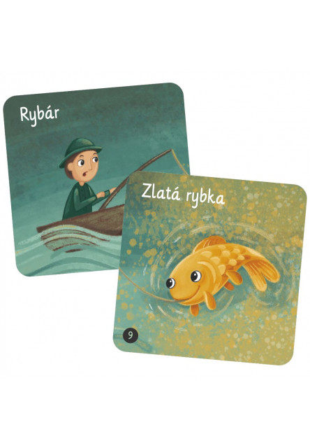 Vedomostné pexeso pre deti - Rozprávky