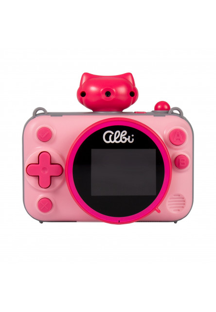 Ružový foťák s termotlačou