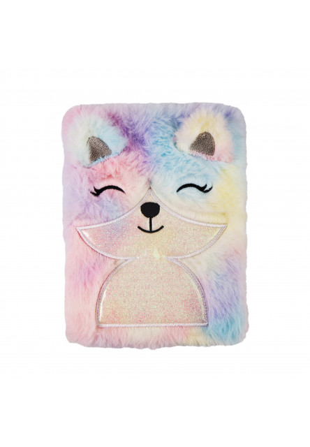 Plyšový blok - Dúhový medvedík