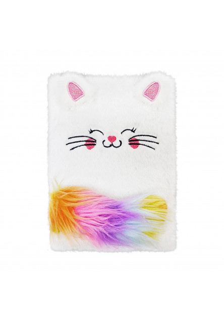 Plyšový blok - Mačka s chvostíkom