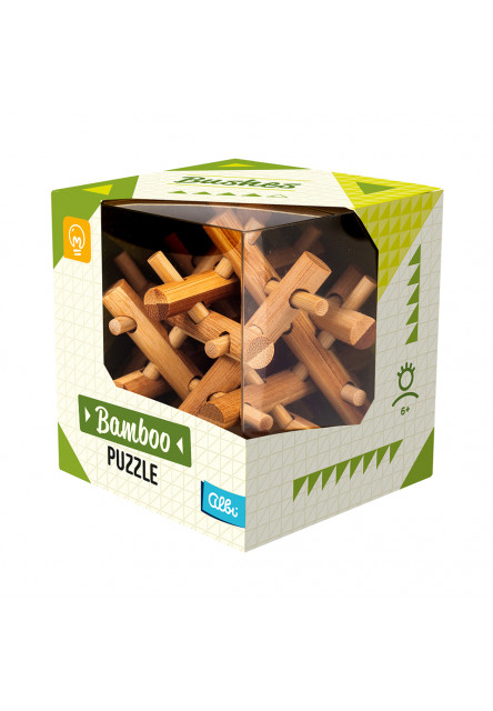 Bambusový hlavolam - Ježko