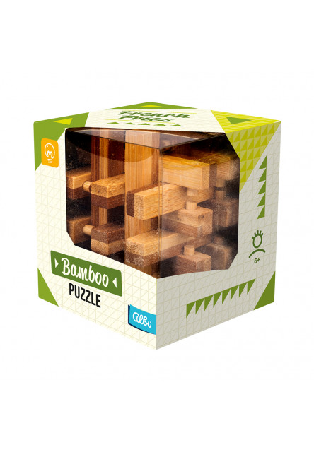 Bambusový hlavolam - Klietka