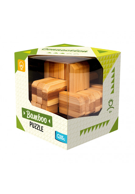 Bambusový hlavolam - Kríž