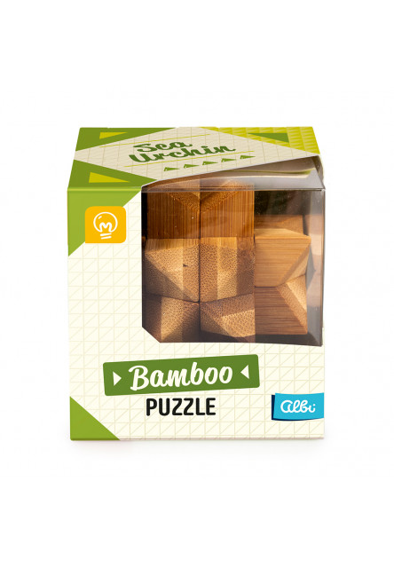 Bambusový hlavolam - Hviezdica