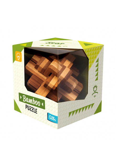 Bambusový hlavolam - Hviezda