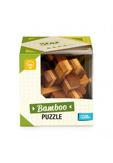 Bambusový hlavolam - Hviezda