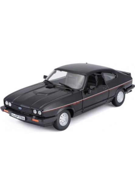 Bburago 1:24 Plus Ford Capri 1982 light Black