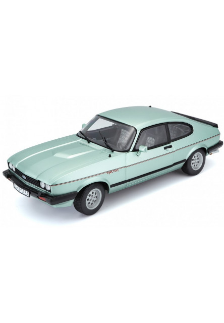 Bburago 1:24 Plus Ford Capri 1982 light green