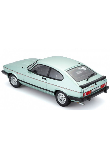 Bburago 1:24 Plus Ford Capri 1982 light green