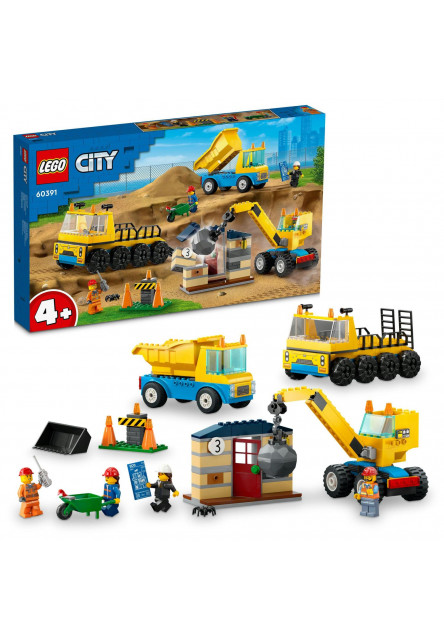 Stavebná dodávka a demolačný žeriav