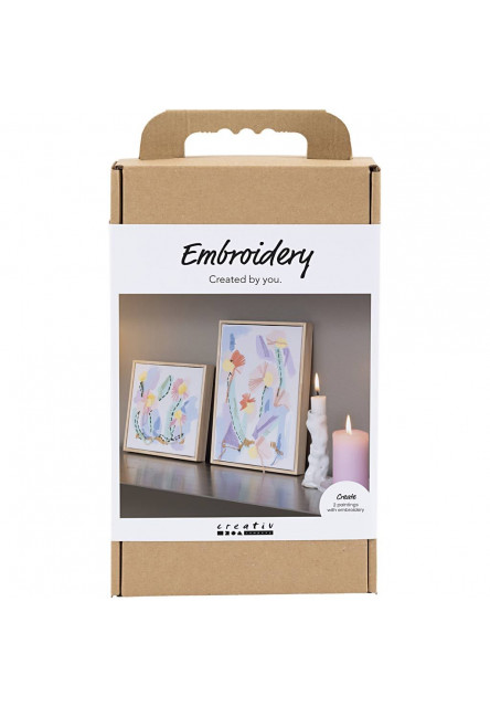Kreatívna sada Akrylové maľovanie a vyšívanie