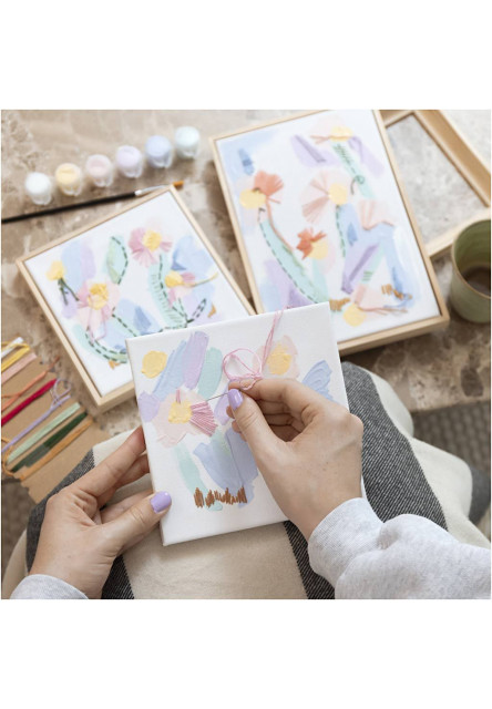 Kreatívna sada Akrylové maľovanie a vyšívanie