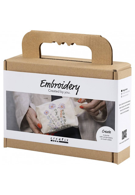 Kreatívna sada Vyšívaná toaletná taška