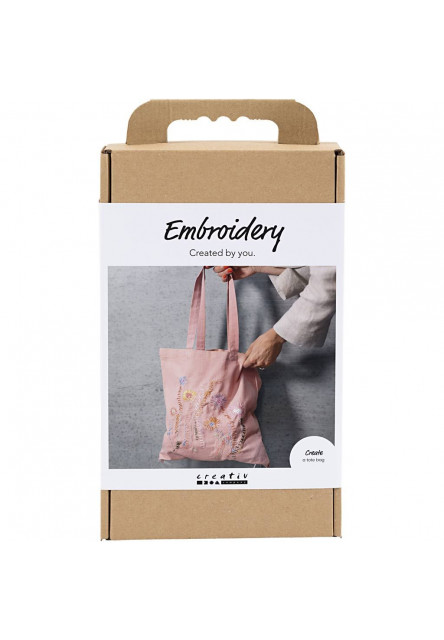 Kreatívna sada Vyšívaná textilná taška