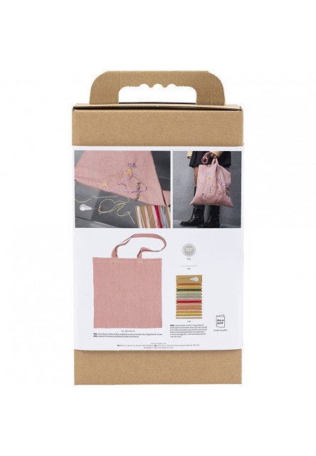 Kreatívna sada Vyšívaná textilná taška