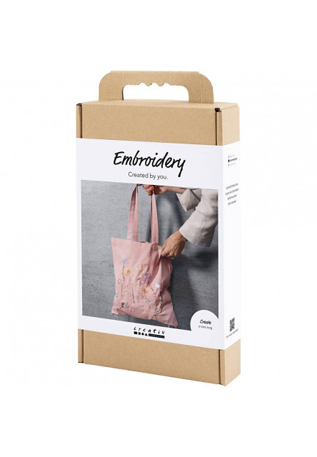 Kreatívna sada Vyšívaná textilná taška