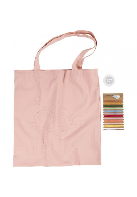 Kreatívna sada Vyšívaná textilná taška