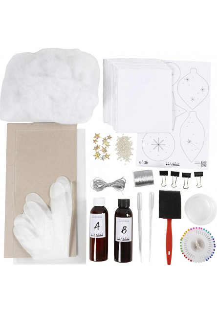 Kreatívna sada Kyanotypia vianočné ozdoby