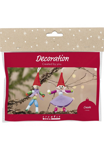 Kreatívna sada Vianoční škriatkovia