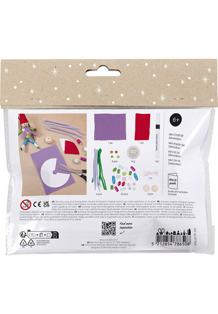 Kreatívna sada Vianoční škriatkovia