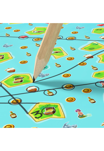 Spoločenská hra Ceruzkoví piráti od 8 rokov