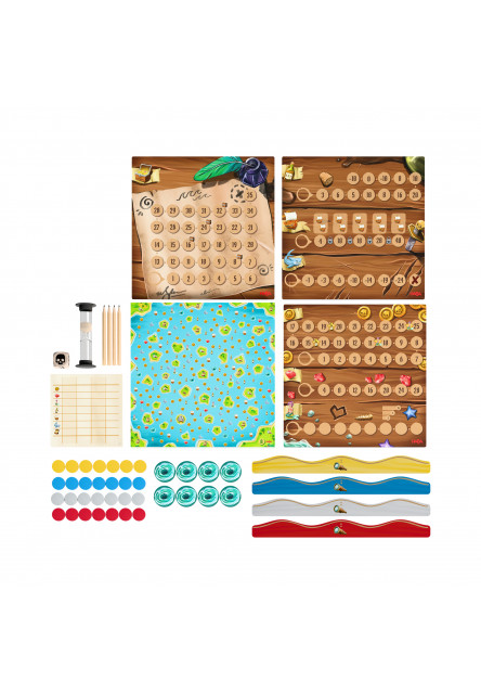 Spoločenská hra Ceruzkoví piráti od 8 rokov