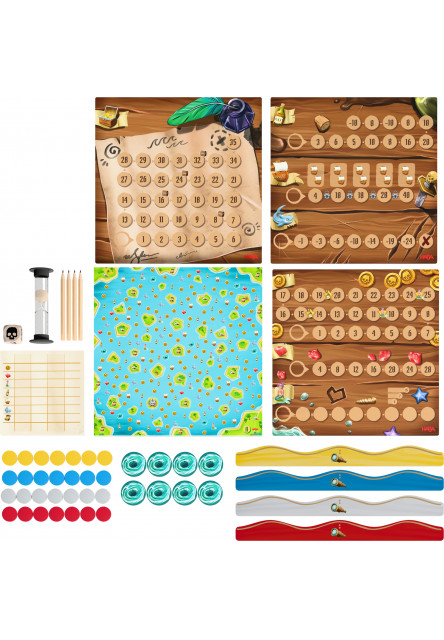 Spoločenská hra Ceruzkoví piráti od 8 rokov