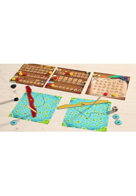 Spoločenská hra Ceruzkoví piráti od 8 rokov