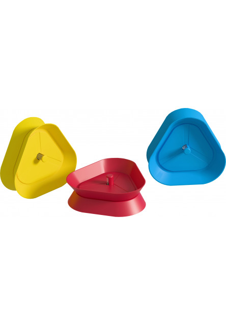 DISPLEJ 6 ks Držiak na karty 3 farby po 2 ks