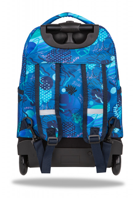 Školská taška Jack na kolieskach Stitch Blue