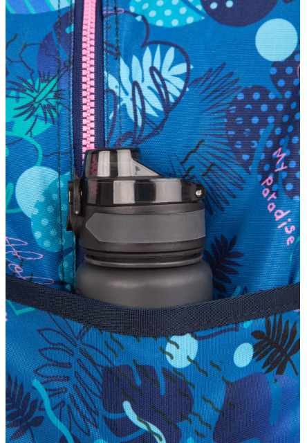 Školská taška Jack na kolieskach Stitch Blue