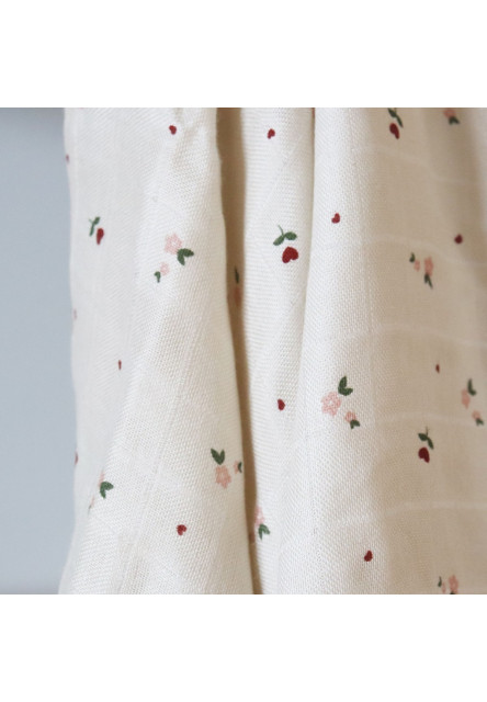 Josefine Mušelínové pleny z bambusu 2 ks Flower Love