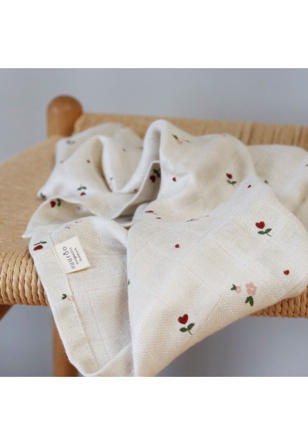 Valentin Mušelínová plena z bambusu Flower Love