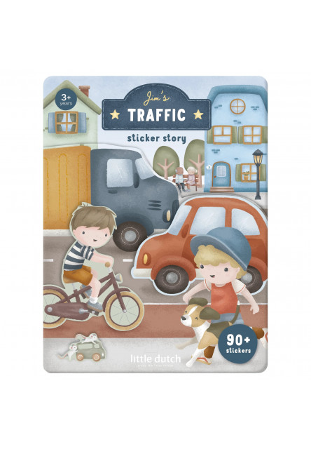 Knižka so samolepkami Doprava Jim