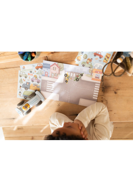 Knižka so samolepkami Doprava Jim