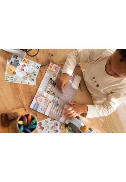 Knižka so samolepkami Doprava Jim