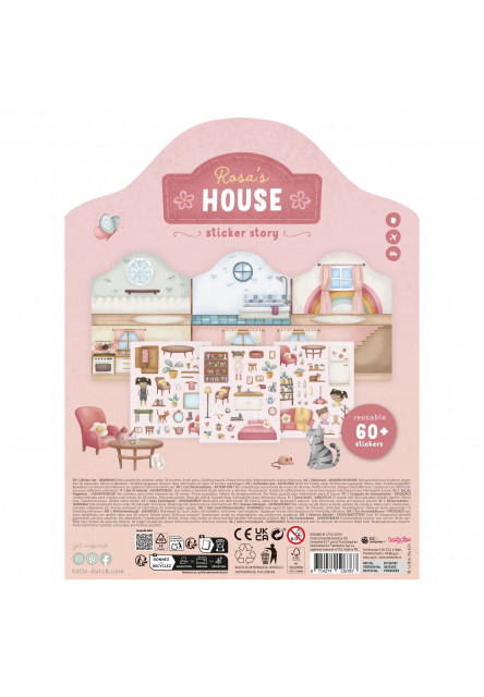 Knižka so samolepkami Dom Rosa