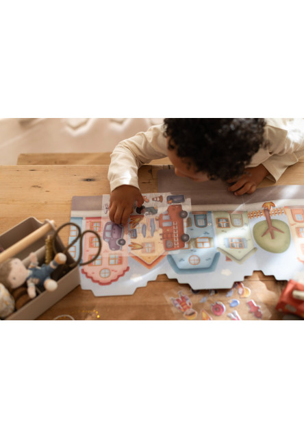 Knižka so samolepkami Hasičská stanica Jim