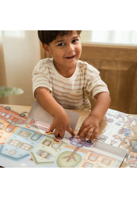 Knižka so samolepkami Hasičská stanica Jim