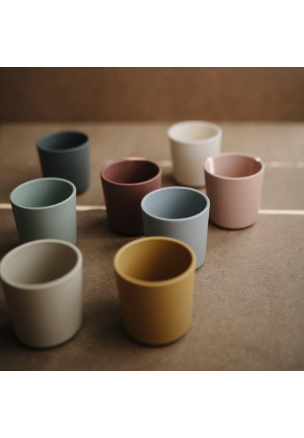 Sada dvoch pohárikov mushie - dusty rose